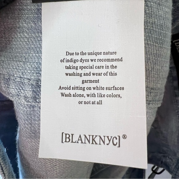 BLANKNYC Women's The Reeve Color Stay Put Denim Shorts Blue Size 27 - Picture 8 of 10